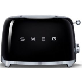 Grille-pain 2 fentes 950w noir Smeg TSF01BLEU