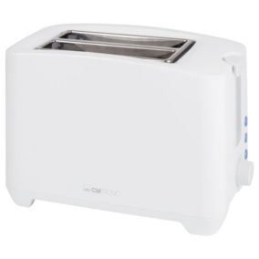 Grille pain 2 fentes Blanc Clatronic TA3801-Blanc
