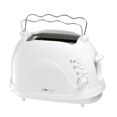 Grille-pain 2 fentes Clatronic TA 3565 Blanc