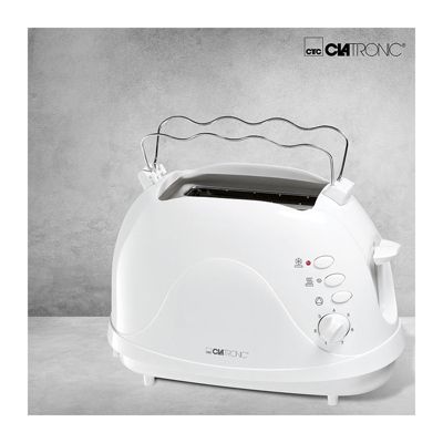 Grille-pain 2 fentes Clatronic TA 3565 Blanc