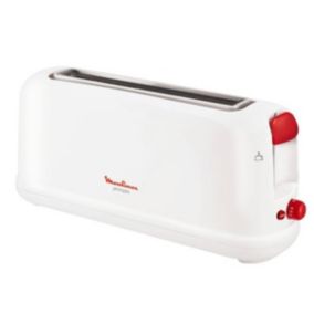 Grille-Pain avec Fonction Décongélation Moulinex LS16011 1000W Blanc