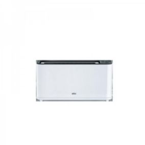 Grille-pain Braun HT3100WH 1000W Blanc Noir/Argenté