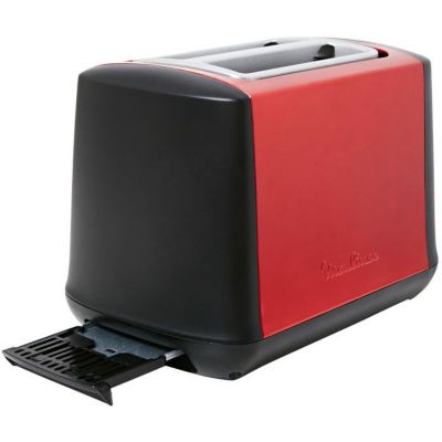 Grille pain MOULINEX Subito rouge - 2 fentes 7 positions