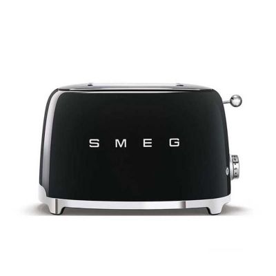 Grille-pain SMEG TSF01BLEU Noir - 2 fentes extra-large - Tiroir ramasse-miettes amovible