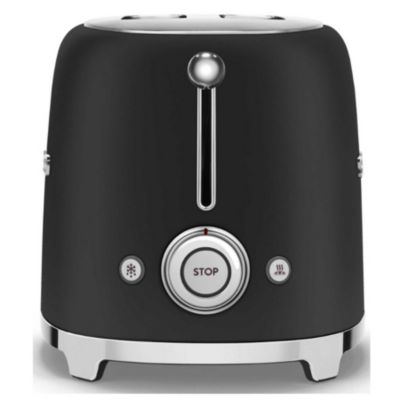 Grille-pain - SMEG - TSF01BLMEU - Noir Mat - 950 Watts - 2 Tranches