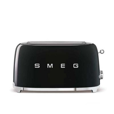 Grille-pain - SMEG - TSF02BLEU - 4 tranches - 6 niveaux de dorage - Noir