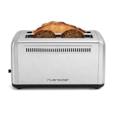 GRILLE PAIN Toaster Inox RIVIERA AND BAR 2 Fentes Fonction Décongélation RIVIERA & BAR
