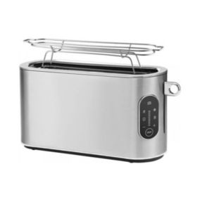 Grille pain WMF Lumero Inox - 1 fente longue - 980W - 10 niveaux de brunissage