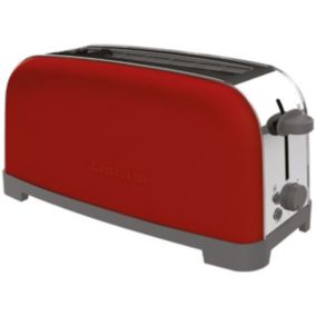 Grille-pains 1 fente 850w rouge Taurus VINTAGESINGLERED850W