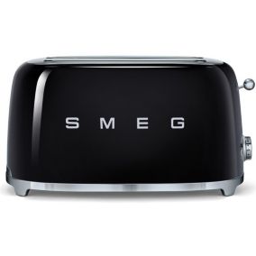 Grille-pains 2 fentes 1500w noir Smeg TSF02BLEU