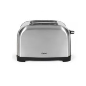 Grille-pains 2 fentes 850w gris Livoo DOD196