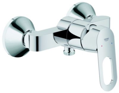 Grohe Bauloop Mitigeur douche avec levier métallique, Chrome (23340000)