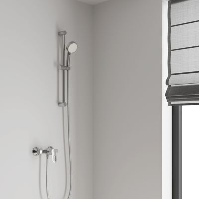 Grohe Bauloop Mitigeur douche avec levier métallique, Chrome (23340000)