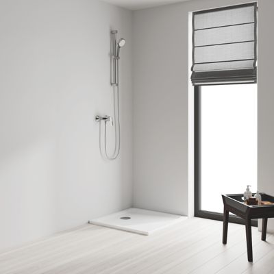 Grohe Bauloop Mitigeur douche avec levier métallique, Chrome (23340000)