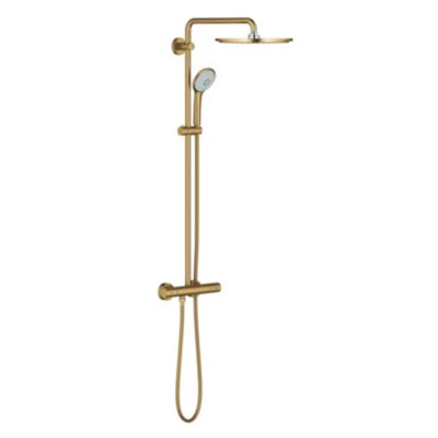GROHE Colonne de douche thermostatique Euphoria System 310 Cool Sunrise brossé 26075GN0