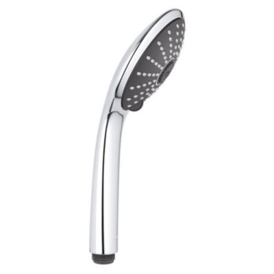 GROHE Douchette 3 jets Vitalio Joy 110 Massage chromé avec flexible 150 et support rond