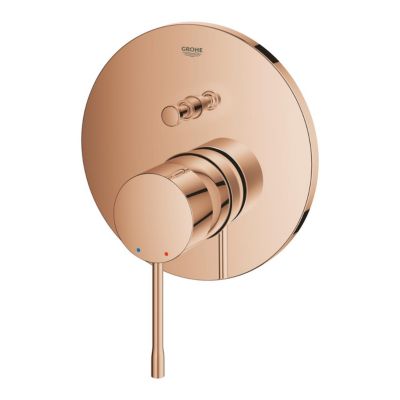 Grohe Essence mitigeur monocommande 2 sorties avec inverseur, cuivre (G24058DA1)