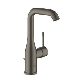 Grohe Essence Mitigeur monocommande Lavabo Taille L Hard Graphite brossé (32628AL1)