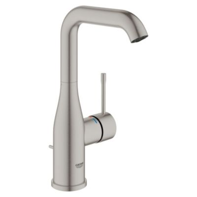 GROHE ESSENCE NEW - Mitigeur monocommande Lavabo Taille L SuperSteel 32628DC1