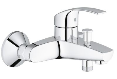 Grohe Eurosmart Mitigeur monocommande 1/2" bain/douche, Chrome (33300002)