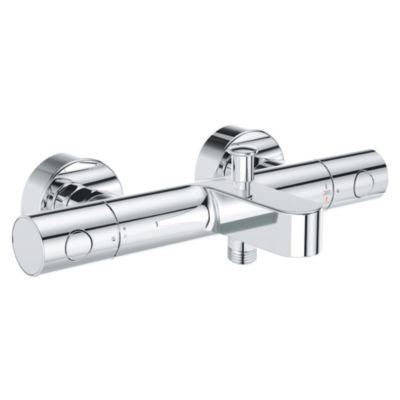 GROHE Mitigeur bain douche Precision Get avec douchette 1jet Vitalio Joy Cube et flexible 200cm