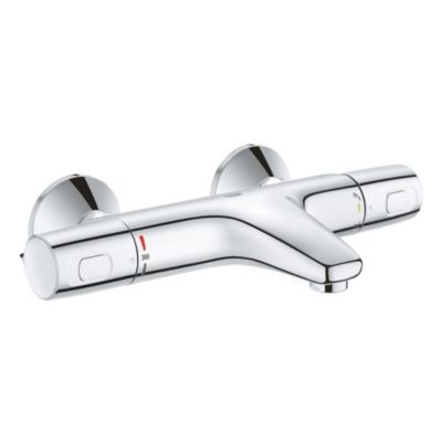 GROHE Mitigeur bain douche Precision Trend avec douchette 3jets Vitalio Smartactive 150 et flexible 200cm