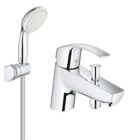 Grohe - Mitigeur bain Eurosmart + Ensemble de douche Tempesta