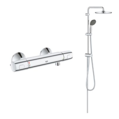 GROHE Mitigeur de douche Precision Trend avec colonne