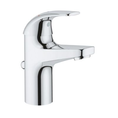 GROHE Mitigeur Start Curve taille S Chromé + nettoyant robinetterie GrohClean