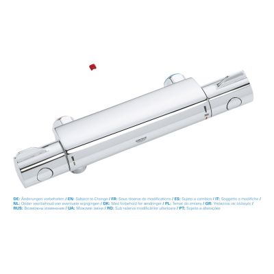 GROHE Mitigeur thermostatique Douche GROTHERM 800 Chromé 34561000