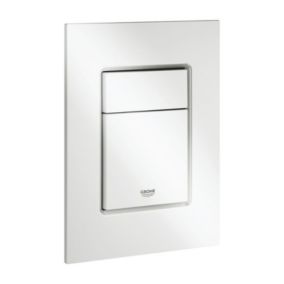 Grohe Plaque commande Skate Cosmopolitan vertical blanc alpin