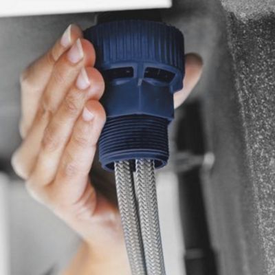 Grohe Quickfix Mitigeur Lavabo avec vidage Push-Open, Taille M, Chrome (MM204020004002)