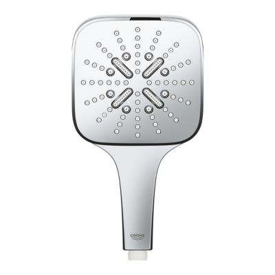 Grohe Rainshower SmartActive 130 Cube douchette 3 jets, chrome (G26582000)