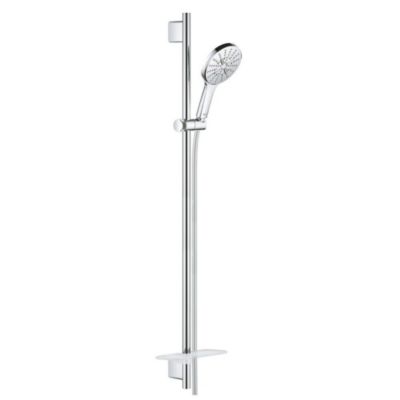 Grohe - Robinet bain thermostatique avec tablette Grohtherm + Ensemble de douche Rainshower