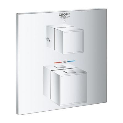 GROHE Set mitigeur de douche à encastrer Grohtherm Cube Rainshower Allure 230