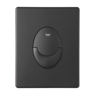 Grohe Start Plaque de commande double touche, Noir mat (38964KF0)