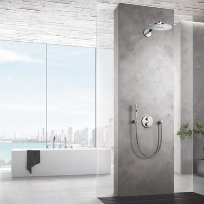 GROHE Support mural Vitalio Universal gris chromé