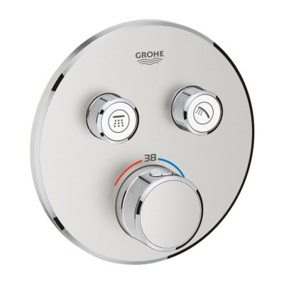 GROHE Thermostatique pour installation encastrée 2 sorties Supersteel 29119DC0