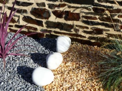 Gros Galet BLANC 100-200 - pack 5 Galet