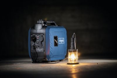 Groupe électrogène 1600 W - carburant SP95 et SP98 - autonomie 6 h - L.52 x l.27 x H.44 cm - Scheppach SG2500i