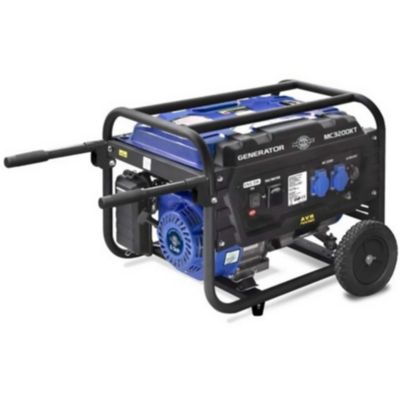 Groupe électrogène 2600 W - carburant SP95 et SP98 - autonomie 9 h - L.66 x l.45 x H.45 cm - Mercure MC3200KT