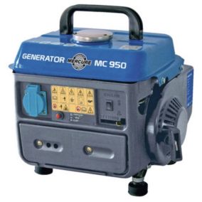 Groupe électrogène 780 W - carburant 2-temps - autonomie 6 h - L.38 x l.32 x H.30,5 cm - Mercure MC950