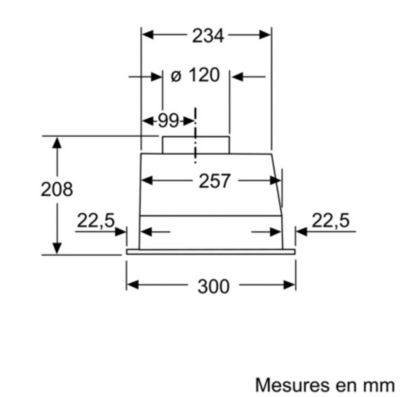 Groupe filtrant 53cm 300m3/h Siemens LB53NAA30 iq100
