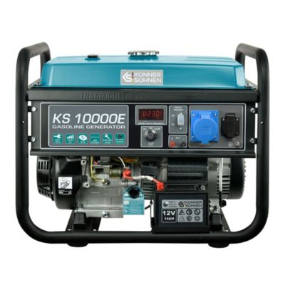 Groupe électrogène Essence 8kW 4 Temps Estart 2x230V 16A, 32A Könner & Söhnen KS 10000E