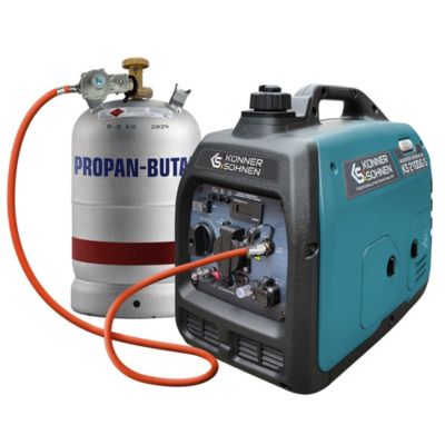 Groupe électrogène à essence-gaz inverter 1800W Könner & Söhnen KS 2100iG S