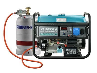 Groupe électrogène Essence ou Propane 6500W Hybride Estart Könner & Söhnen KS 9000E G