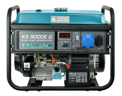 Groupe électrogène Essence ou Propane 6500W Hybride Estart Könner & Söhnen KS 9000E G
