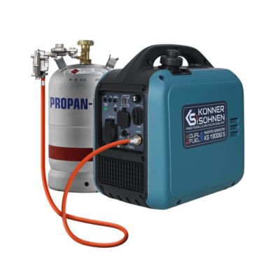 Groupe électrogène Inverter (gaz/essence) dans la boîte anti-bruit 2000W Könner & Söhnen KS 1900iG S