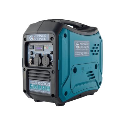 Groupe électrogène-onduleur dans la boîte anti-bruit 3300W Könner & Söhnen KS 3000i S