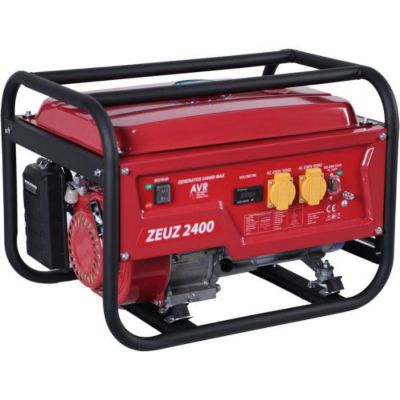 Groupe électrogene essence - ZEUZ - ZEUZ2400 - 2400 W - AVR - Réservoir 15 L - Démarrage manuel